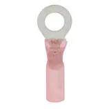 #16-14AWG 3/8" Stud Heat Shrink Insulated Ring Terminals, 25 pack