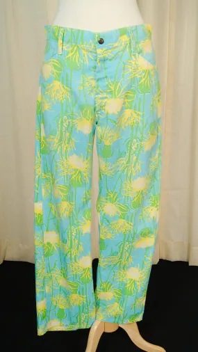 1970s Lilly Floral Pants