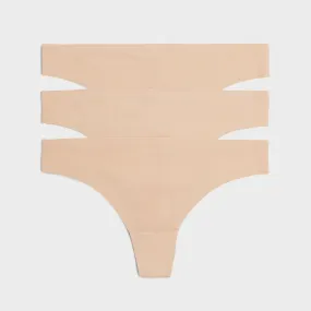 3pk No VPL Flexifit™ Thong