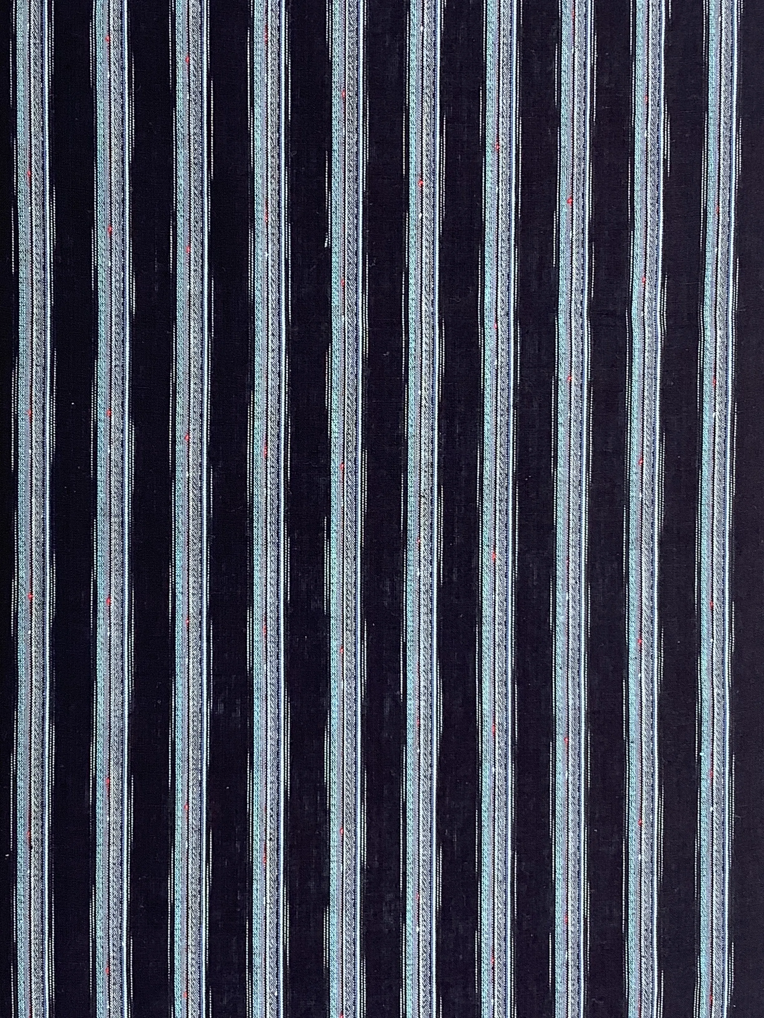 7506:1960s Japanese Cotton Deadstock Seersucker Yukata Fabric 48in.Pc.