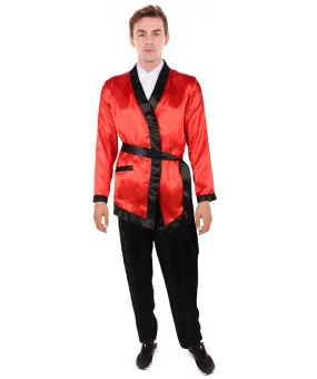 Adult Men’s Red Soft Jacket Costume | Multiple Size Options