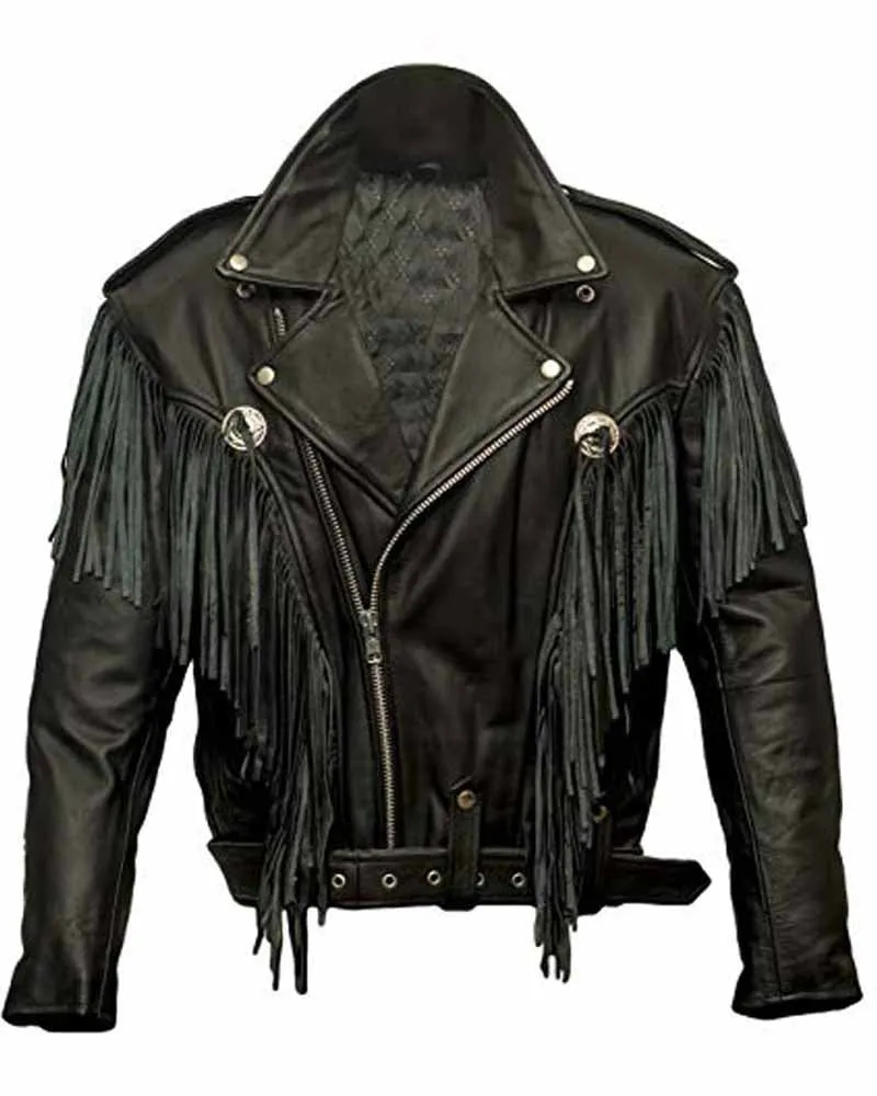 Alba Flores Black Leather Jacket