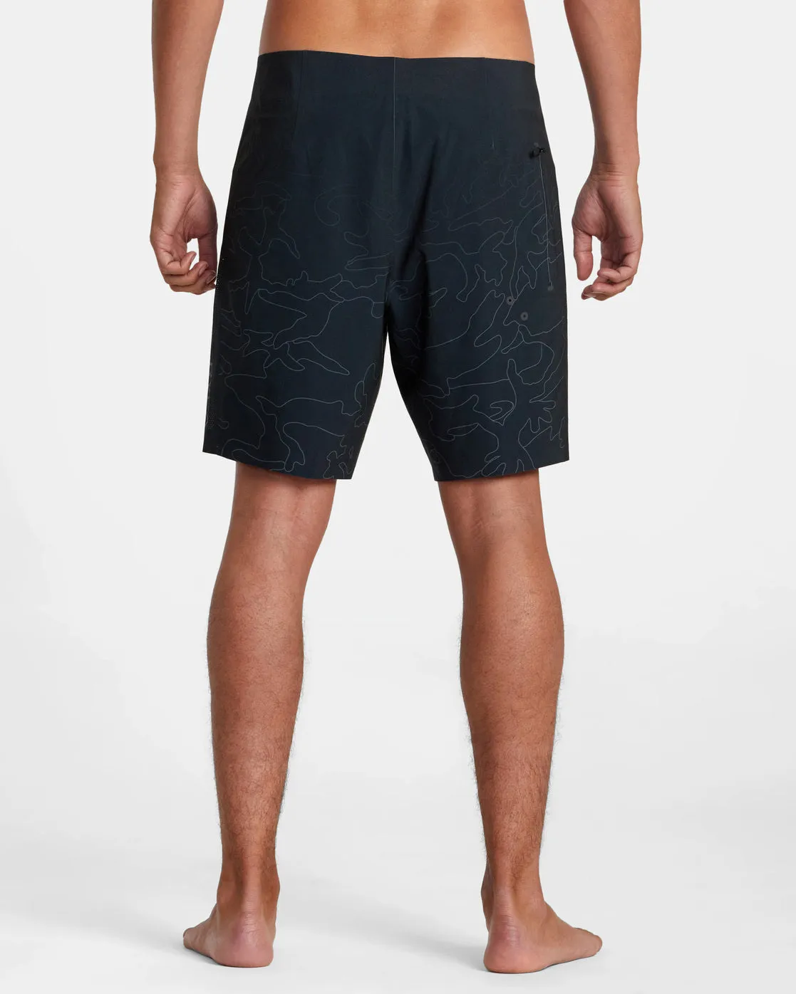 Apex Plus Boardshorts 18" - Black