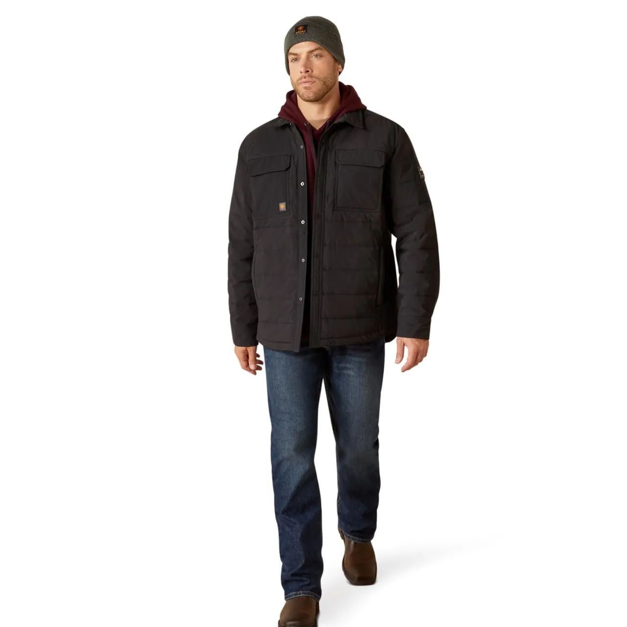 Ariat Men's Rebar Cordura Ripstop Insulated Shirt Jacket