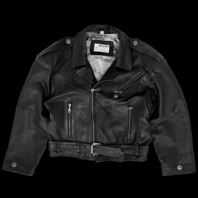 Biker leather jacket