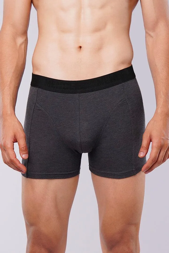 Boxer Brief - Charcoal Grey