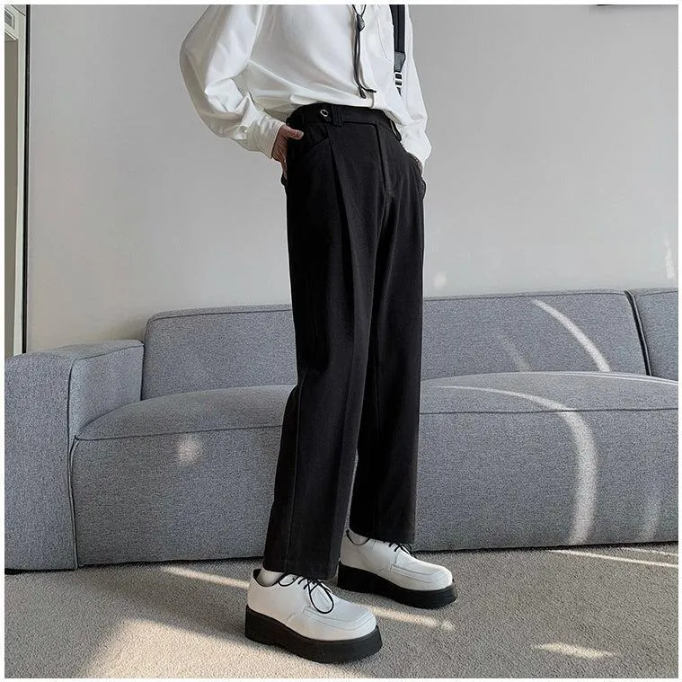 Casual Suit Cropped Pants