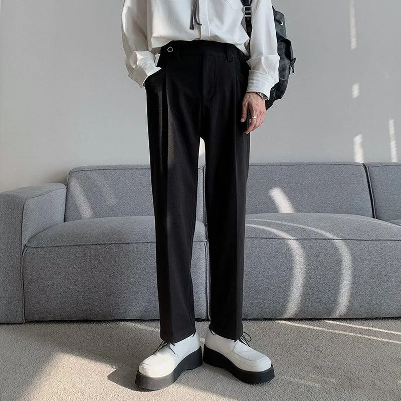 Casual Suit Cropped Pants