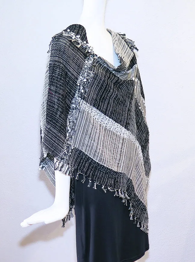 Cathy Swindle - Handwoven Poncho