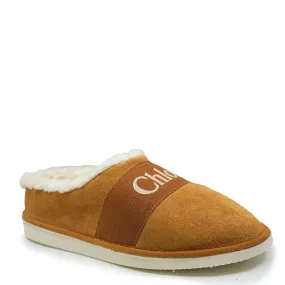 Chloe Camel Fur Slipper