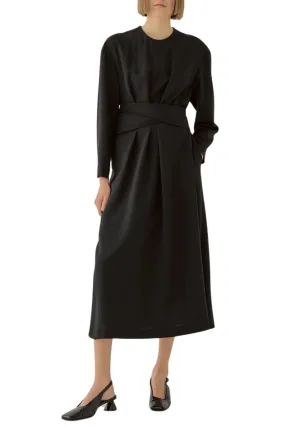 Claire Wrap Waist Dress