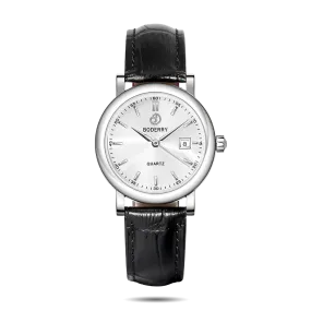 CLASSIC 32MM - Swiss Quartz Movement Watch | Silver & White