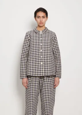 Cotton Check Heidi Jacket