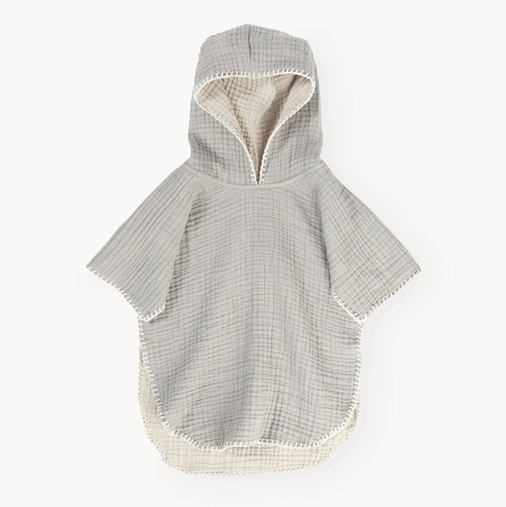 Crinkle Kids Poncho by POKOLOKO