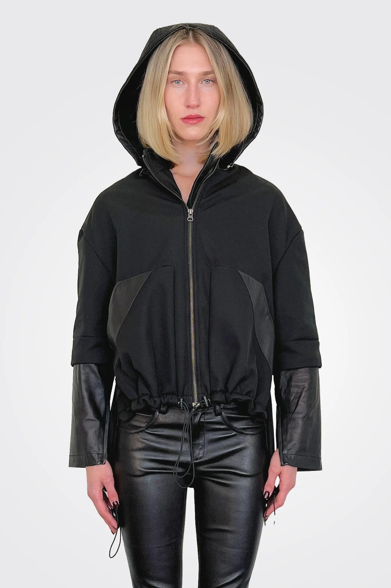 Eve Hooded Jacket - Black