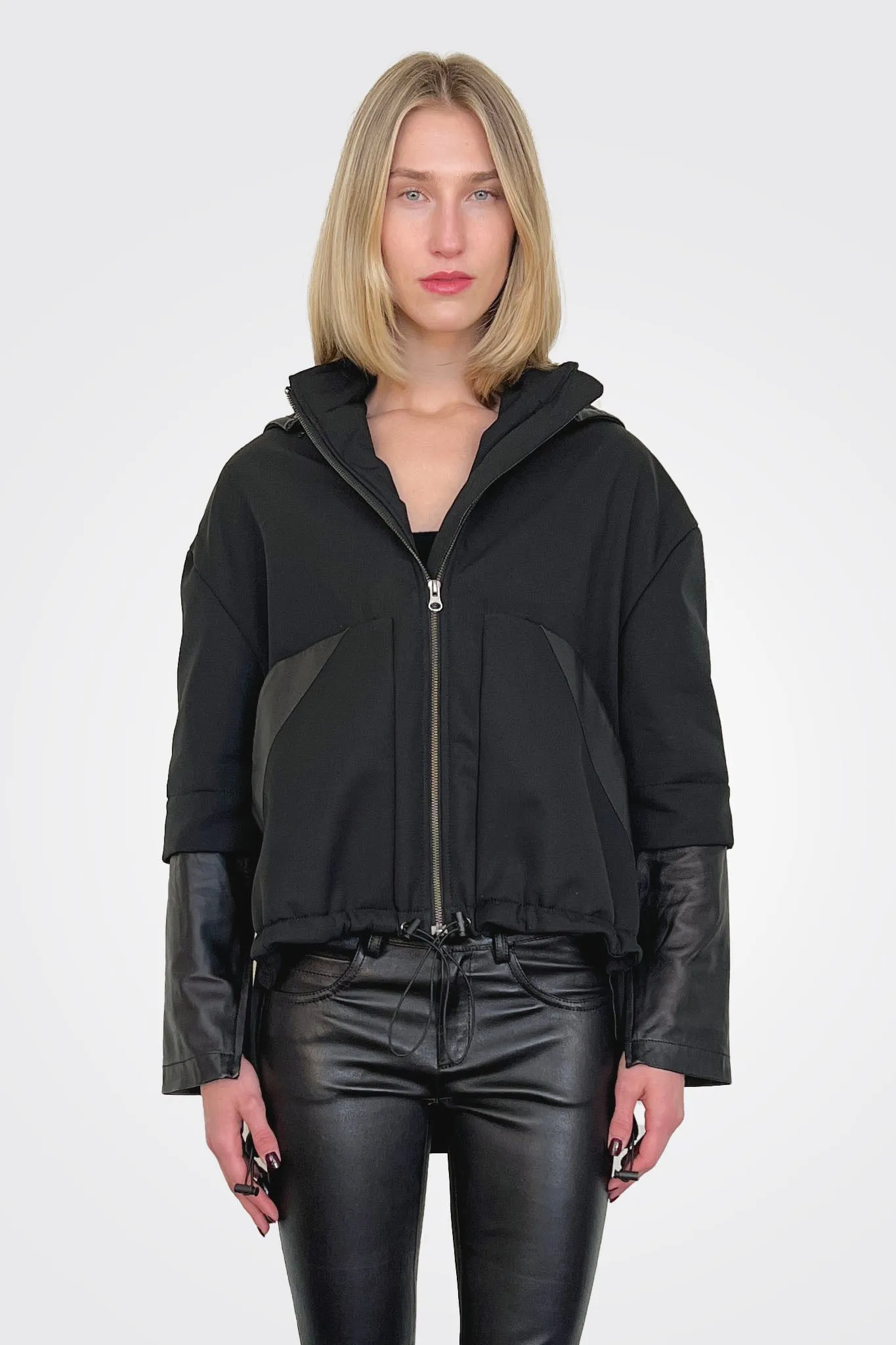 Eve Hooded Jacket - Black