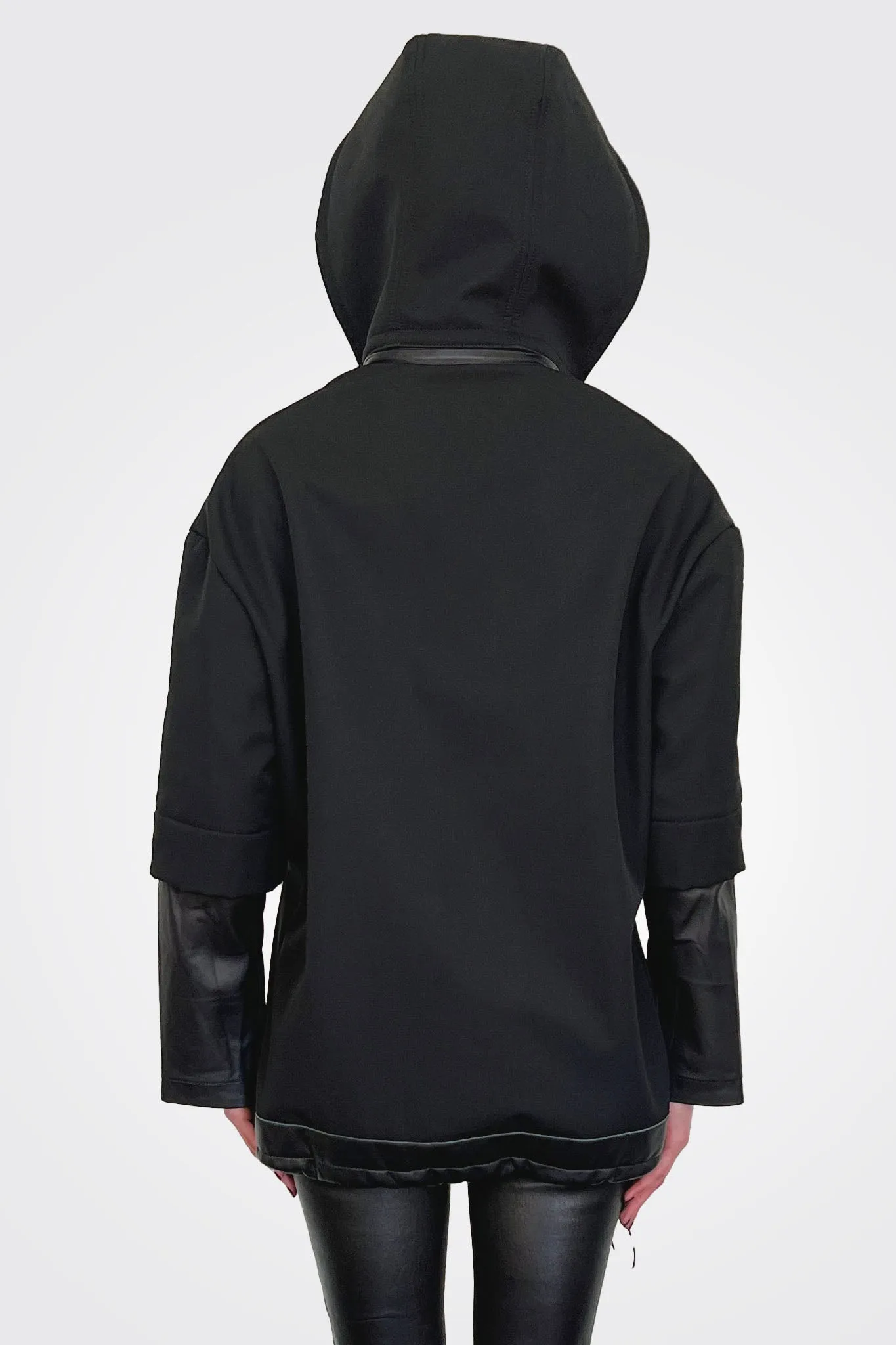 Eve Hooded Jacket - Black