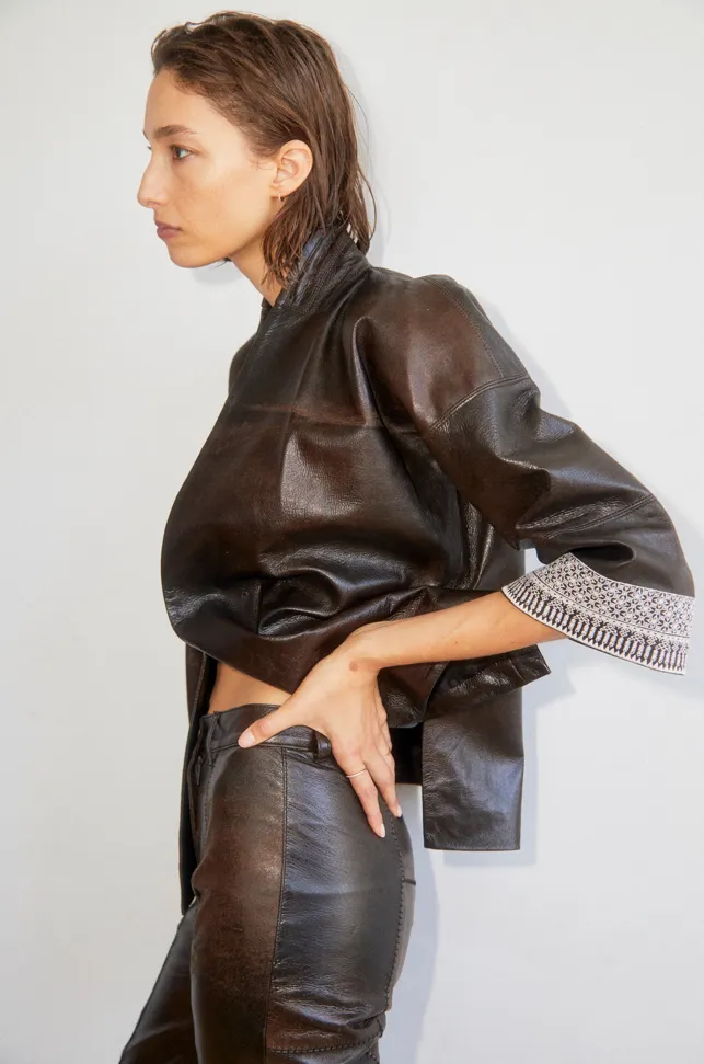 Falaise Lambskin Kimono