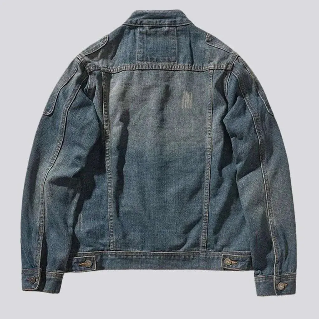 Fashion men's jean jacket