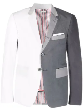 Funmix Seersucker Classic Sport Coat Fit