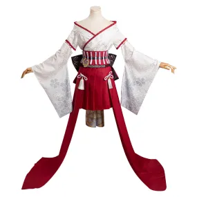 Genshin Impact - Yae Miko Kimono Cosplay Costume Outfits Halloween Carnival Suit