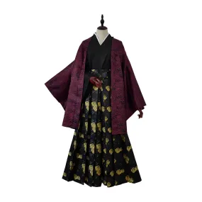 Golden Rose Noble Kimono Set