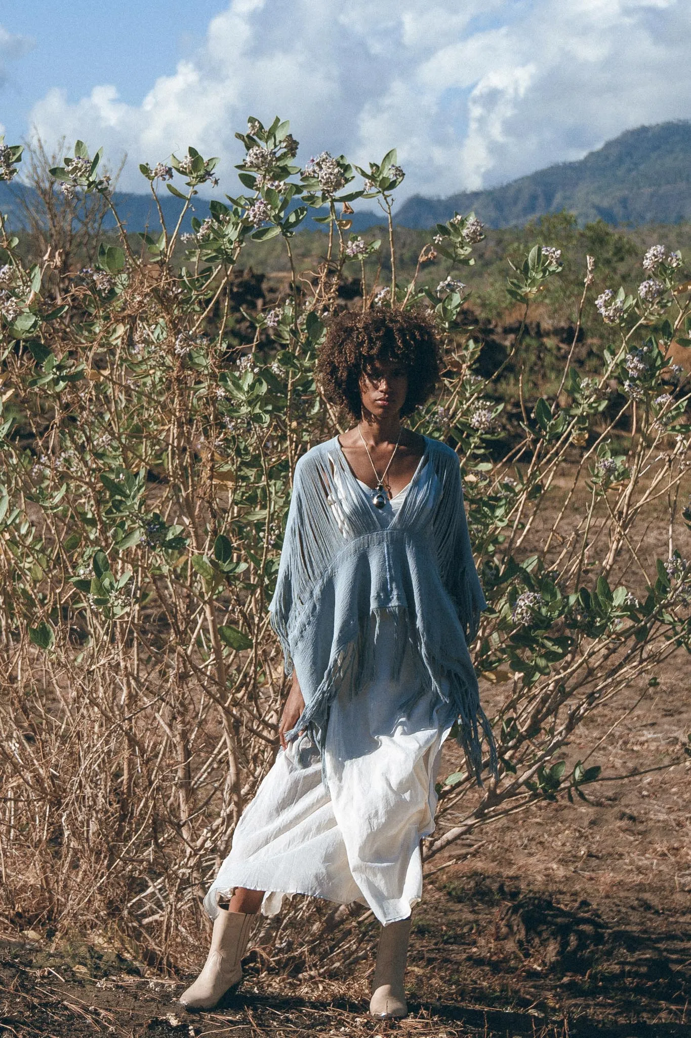 Hand Loomed Cotton Blouse • Boho Top Women • See Through Bohemian Top