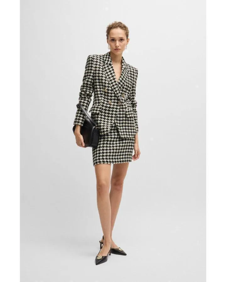 Hugo JIA-DB2 Houndstooth Jacket