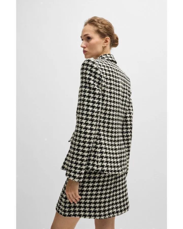 Hugo JIA-DB2 Houndstooth Jacket