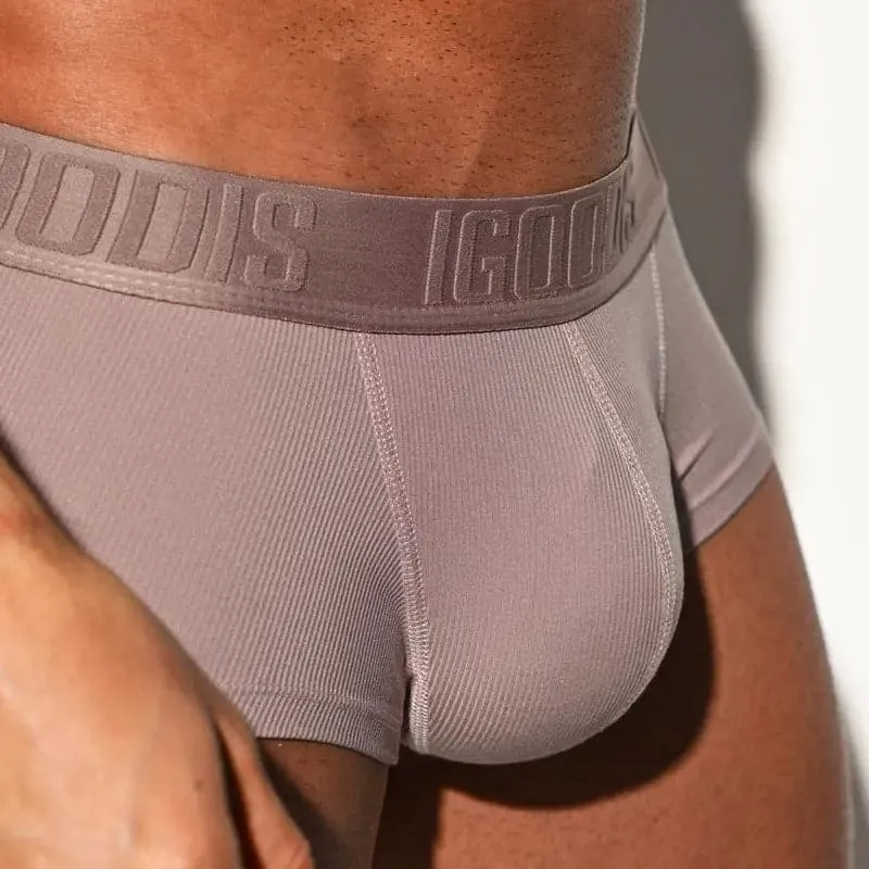 IGOODIS men's trunks underwear Summer Solid Color