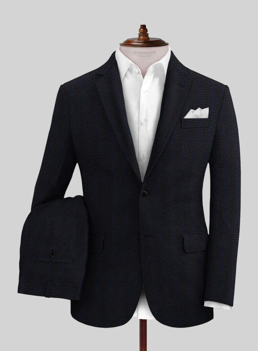 Italian Cotton Seersucker Corrado Suit