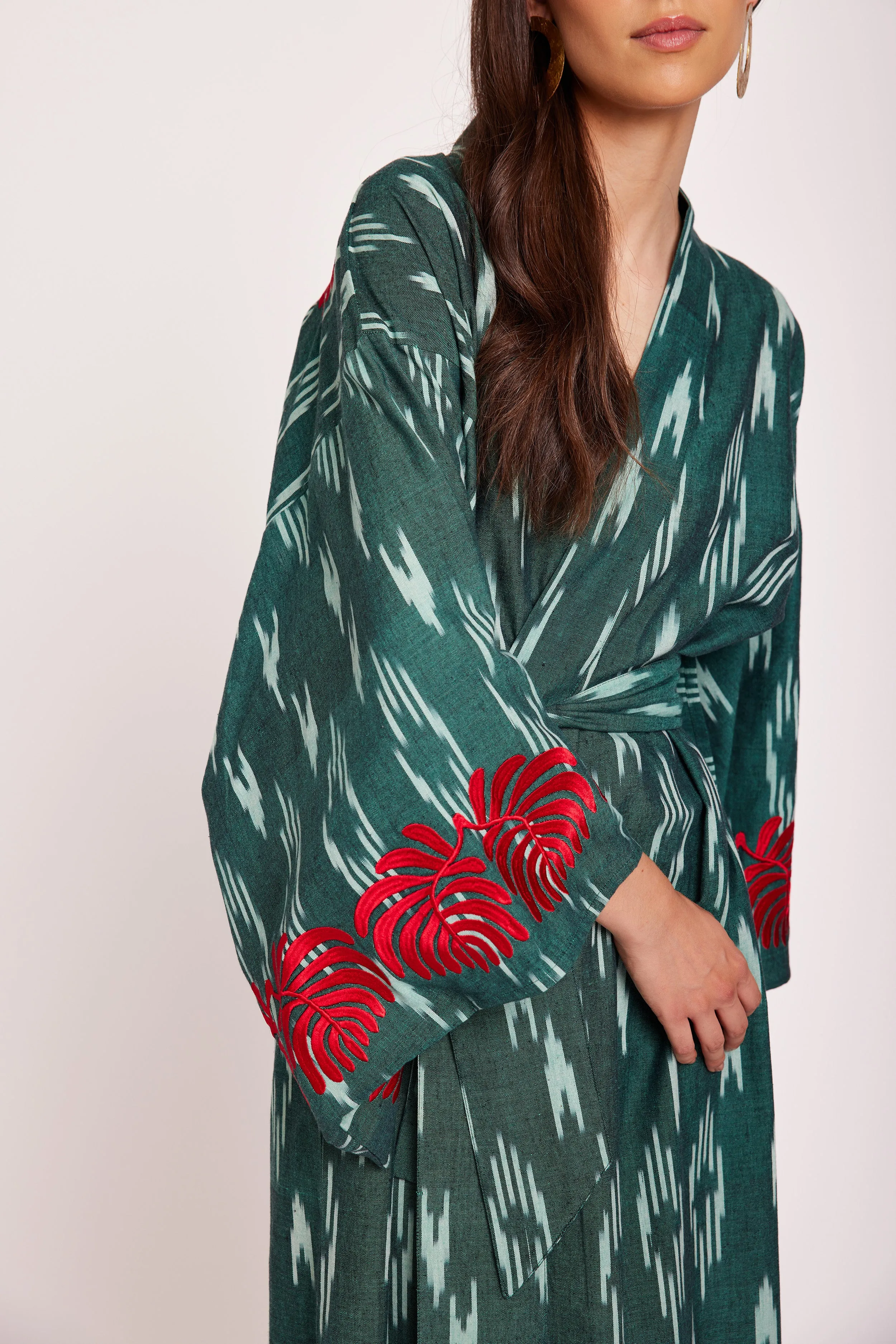 Jaisal Red Kimono