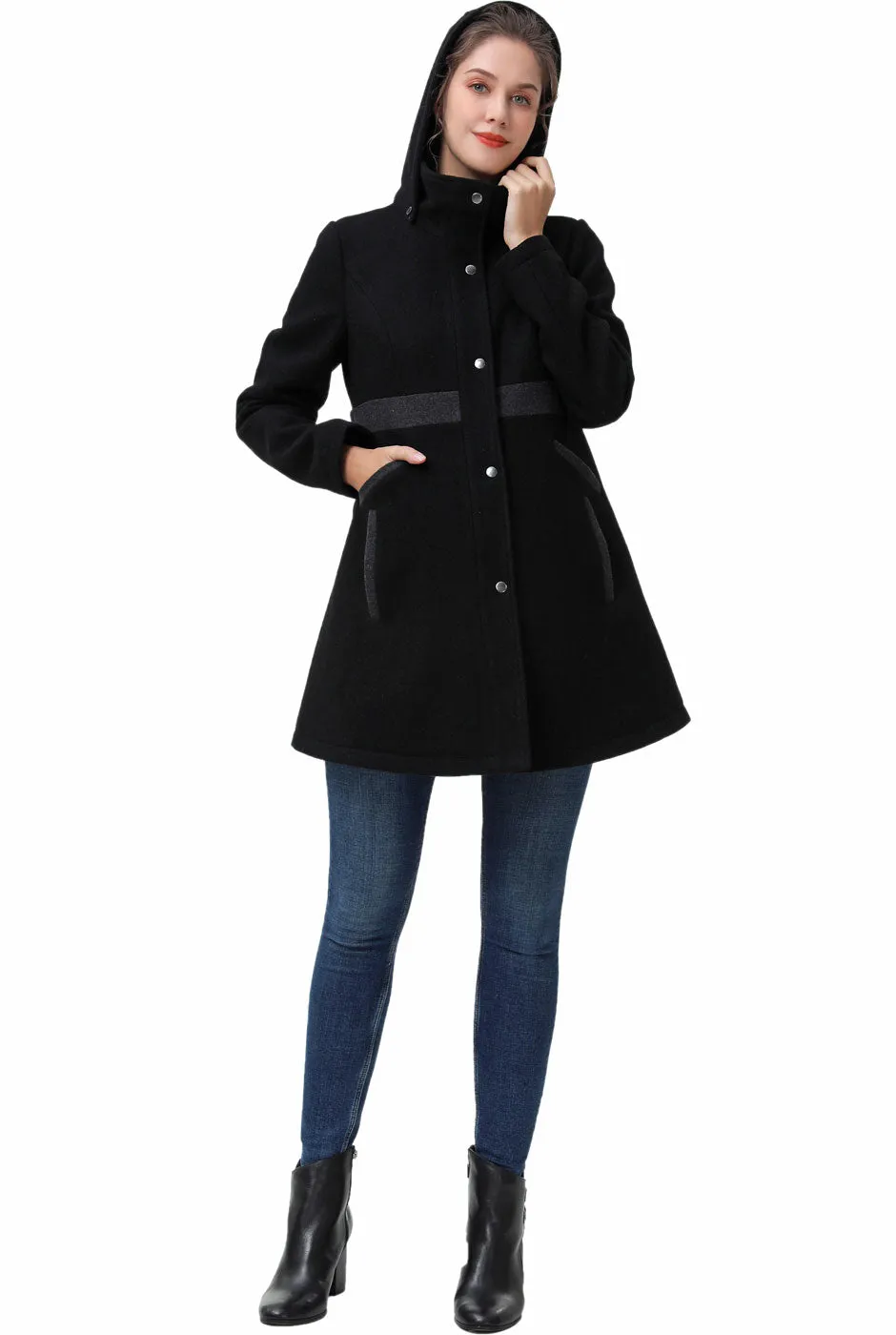 Kimi   Kai Maternity "Adeline" Wool Coat