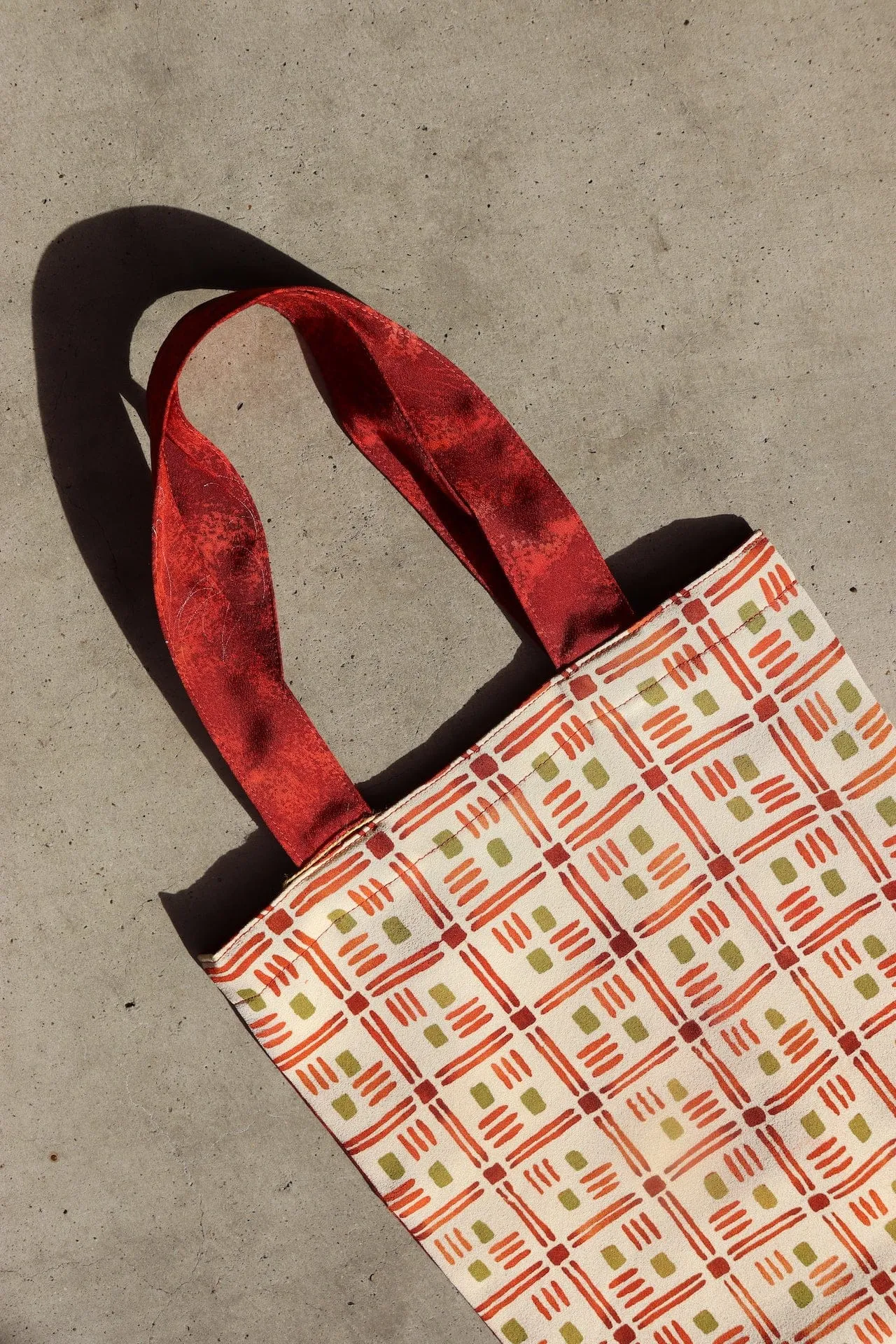 Kimono Tote- Haniwa