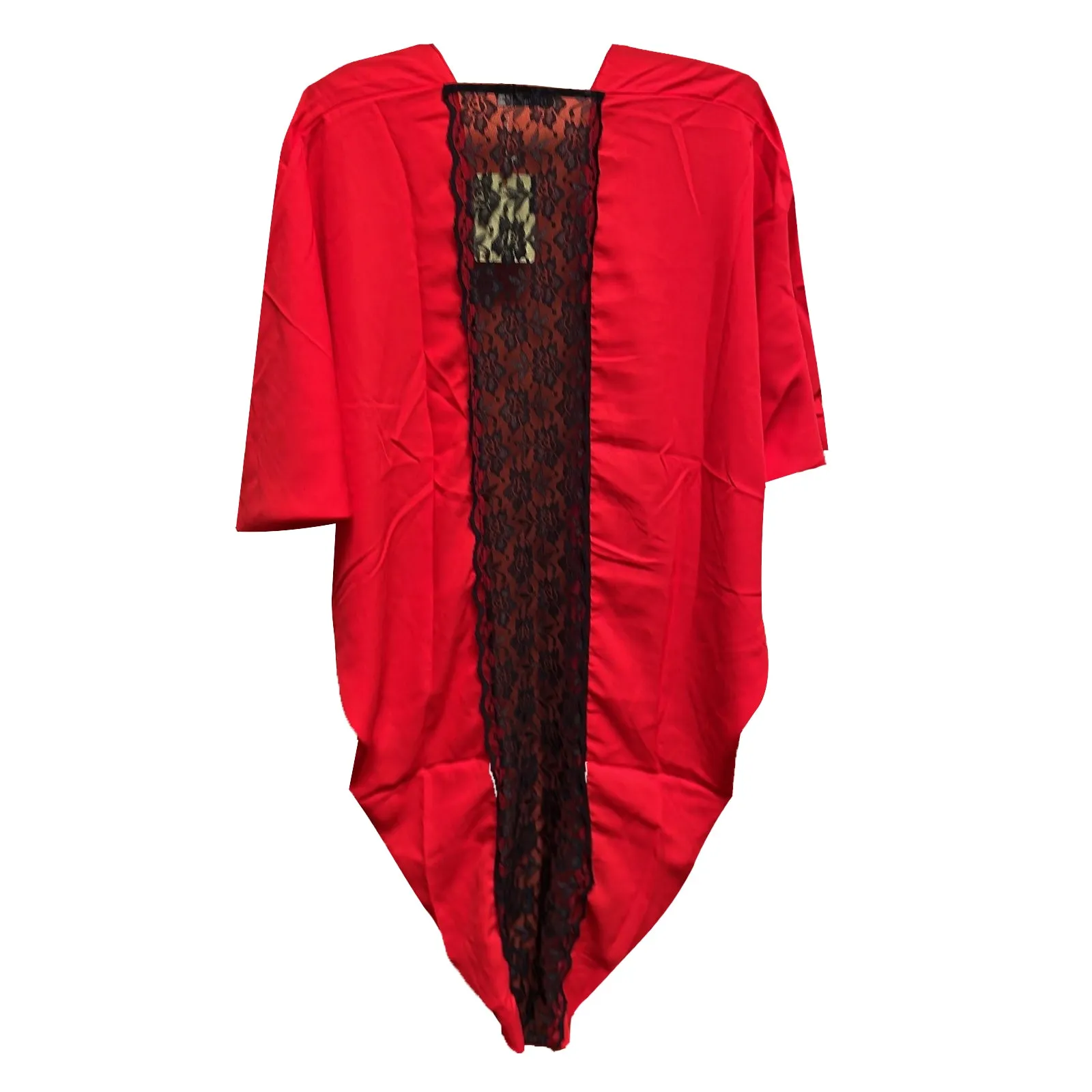 Ladies Lace Back Kimono Long Shrug Essex