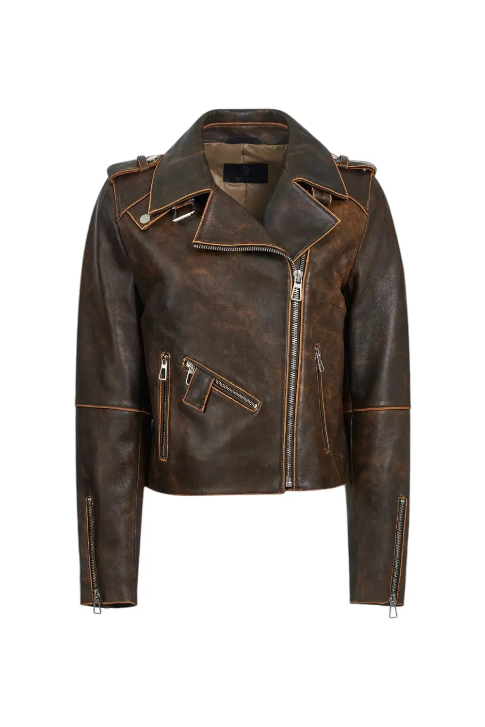 Loretta Vintage Leather Jacket