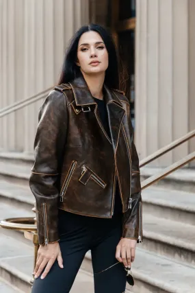 Loretta Vintage Leather Jacket