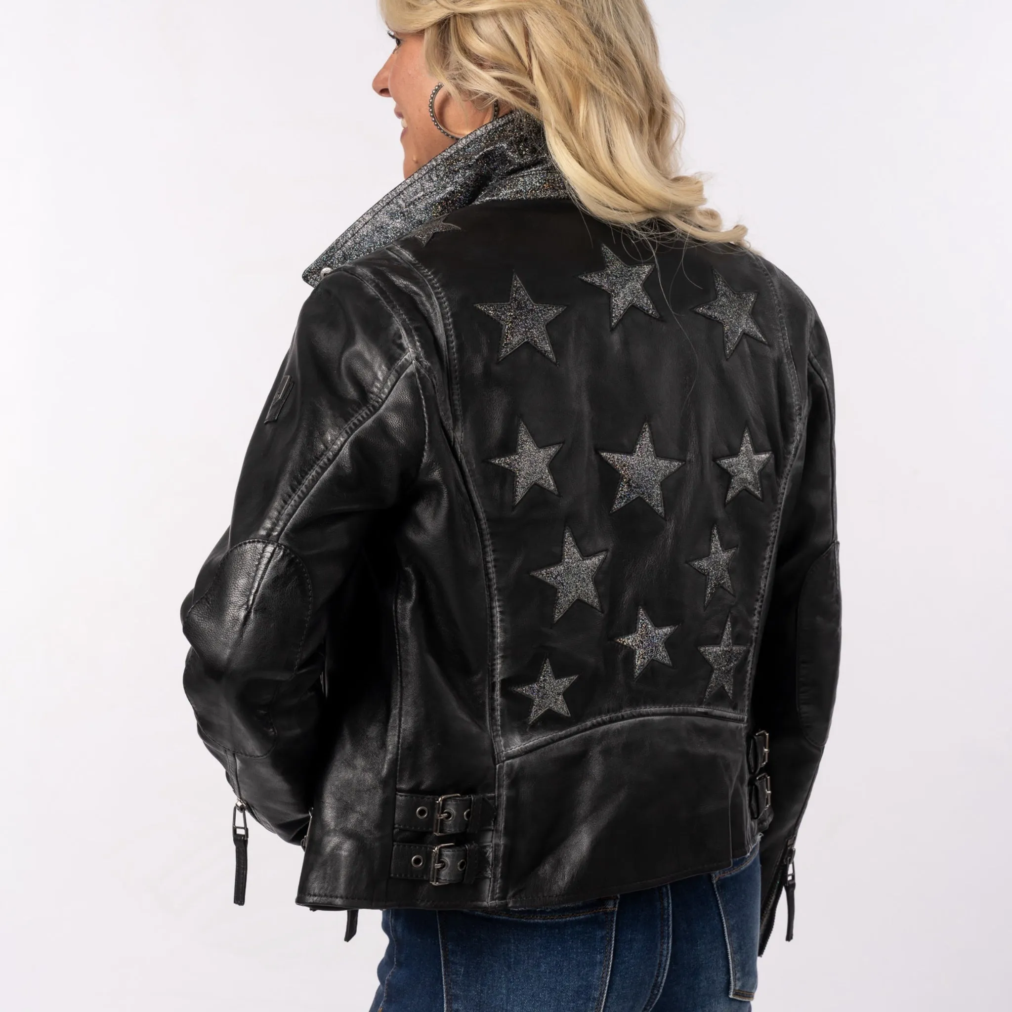 Mauritius Midnight Star Leather Jacket