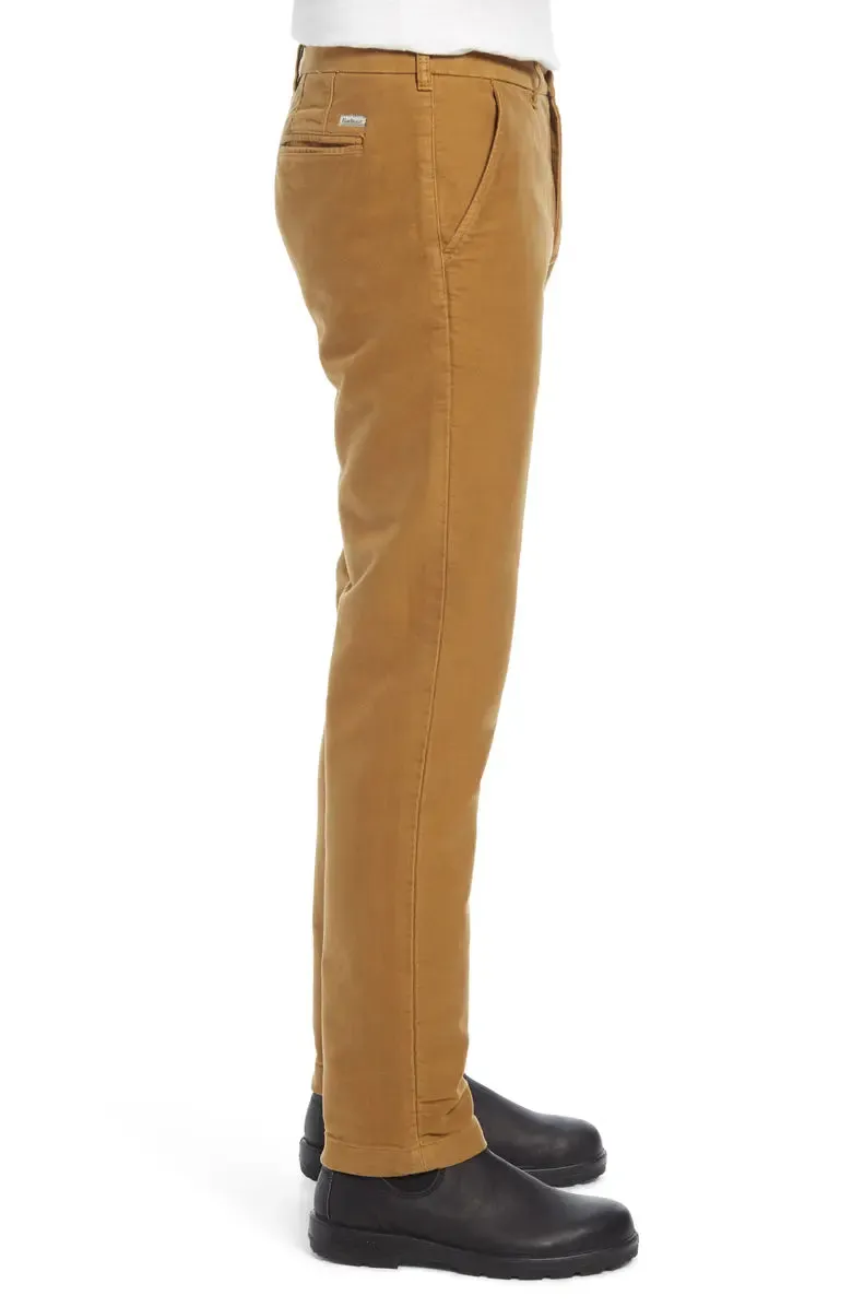 Men's Barbour | Neuston Soft Brushed Moleskin Pants | Sandstone