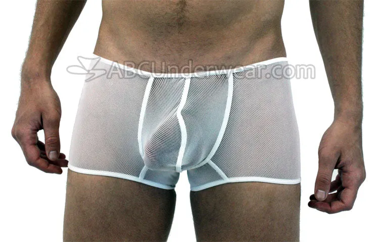 Mens Neo Sexy Mesh Trunk See-thru Underwear - BLOWOUT SALE!