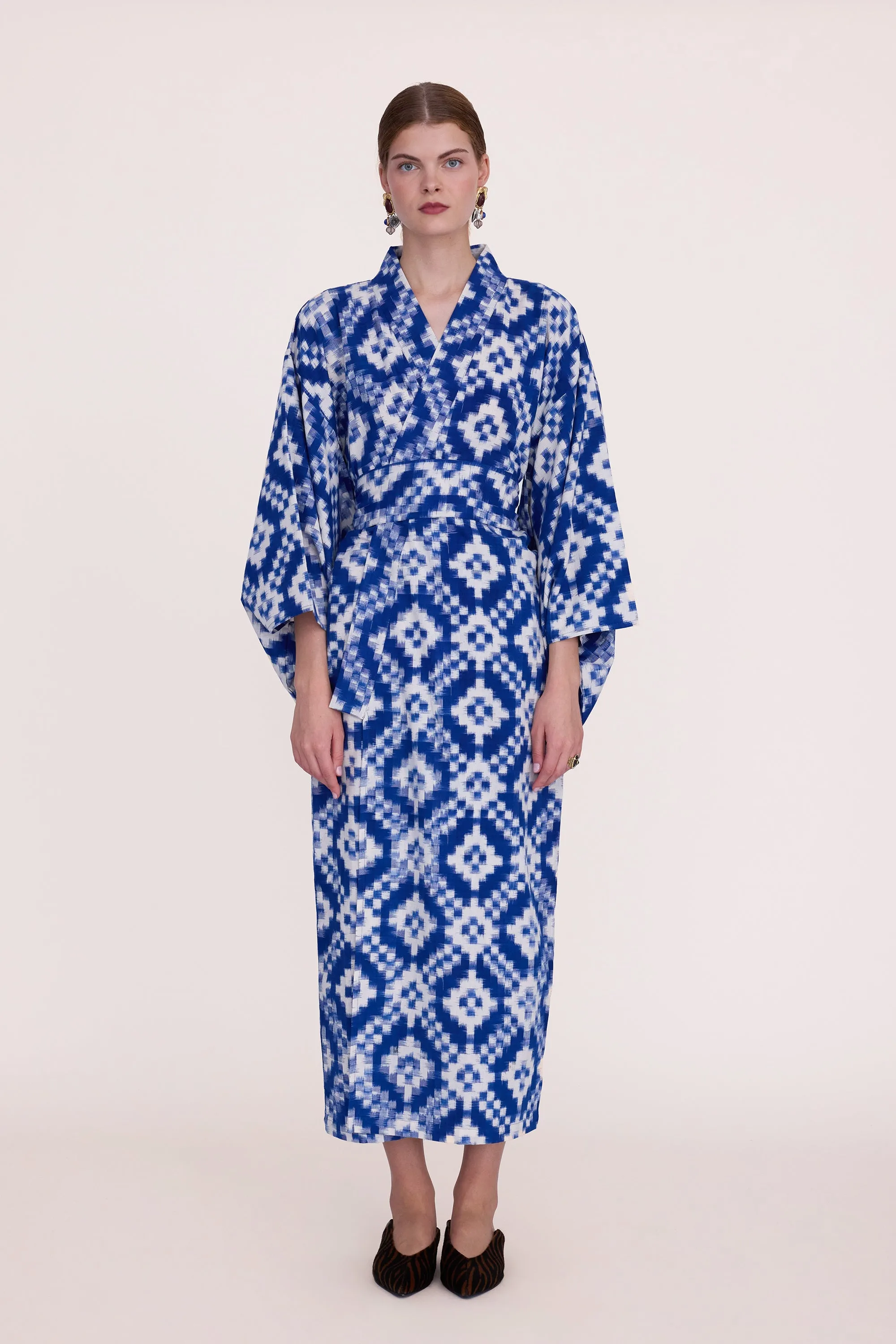 Mombasa Blue Kimono