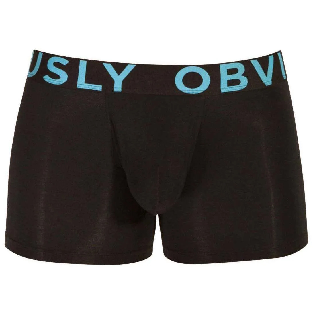 Obviously EveryMan AnatoMAX Boxer Brief 3inch Leg - Black