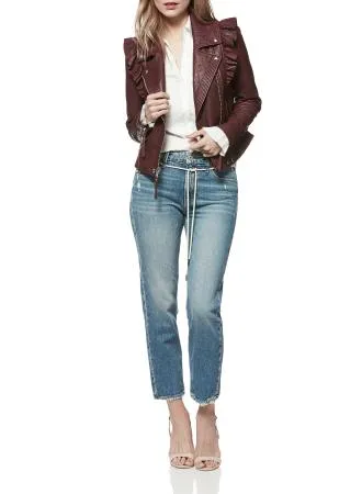 Paige Premium Denim- Annika Jacket Dark Currant