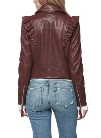 Paige Premium Denim- Annika Jacket Dark Currant