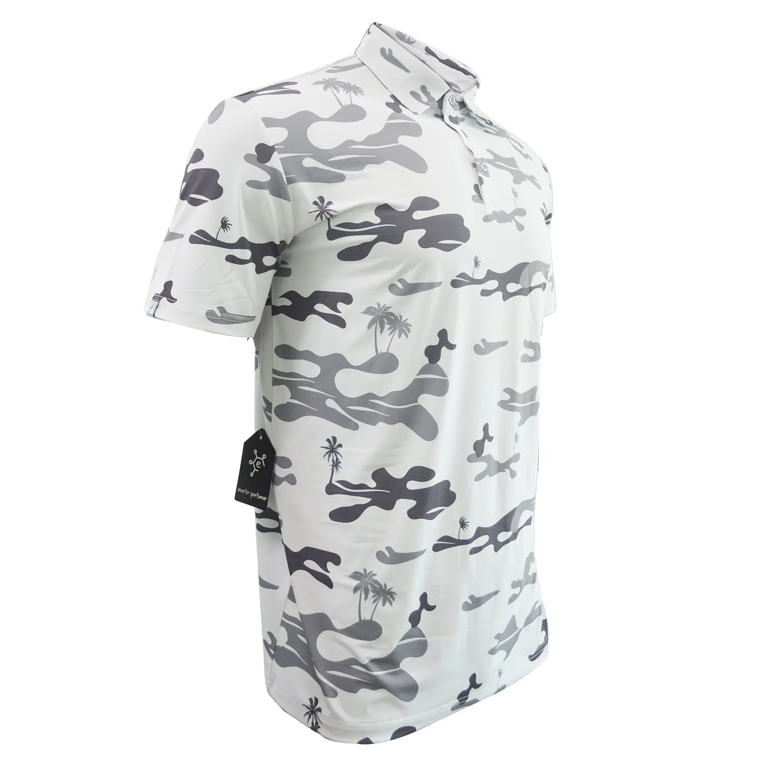 Palm Tree Camo Men's Polo