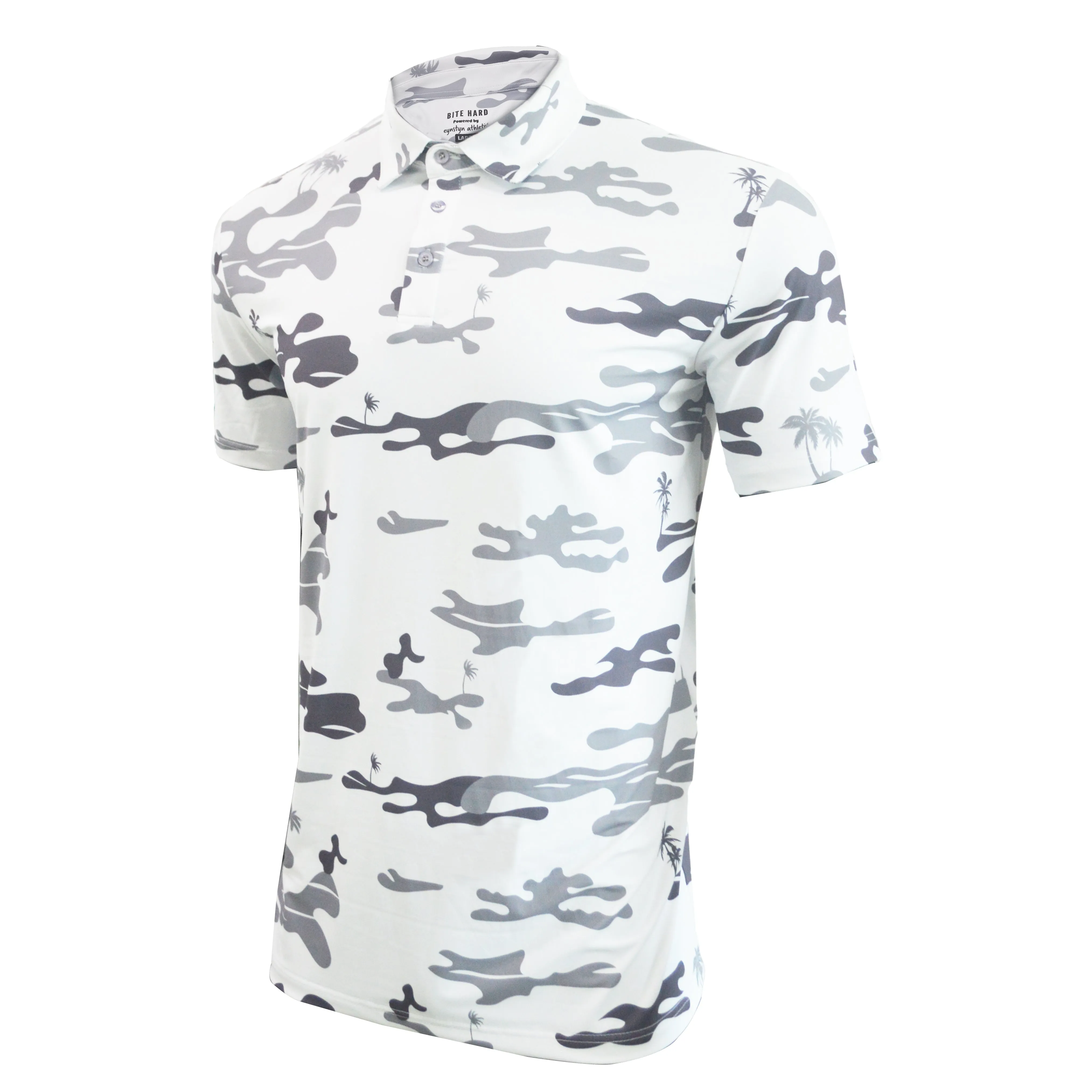 Palm Tree Camo Men's Polo