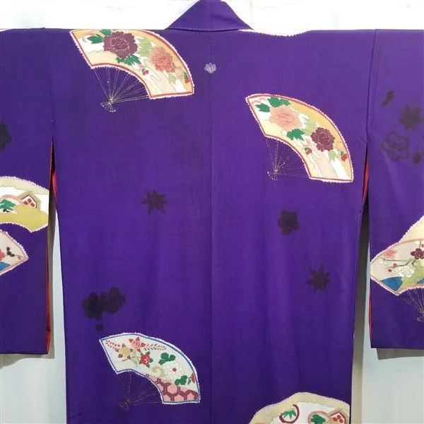 "Taisho Fans" Vintage Kimono