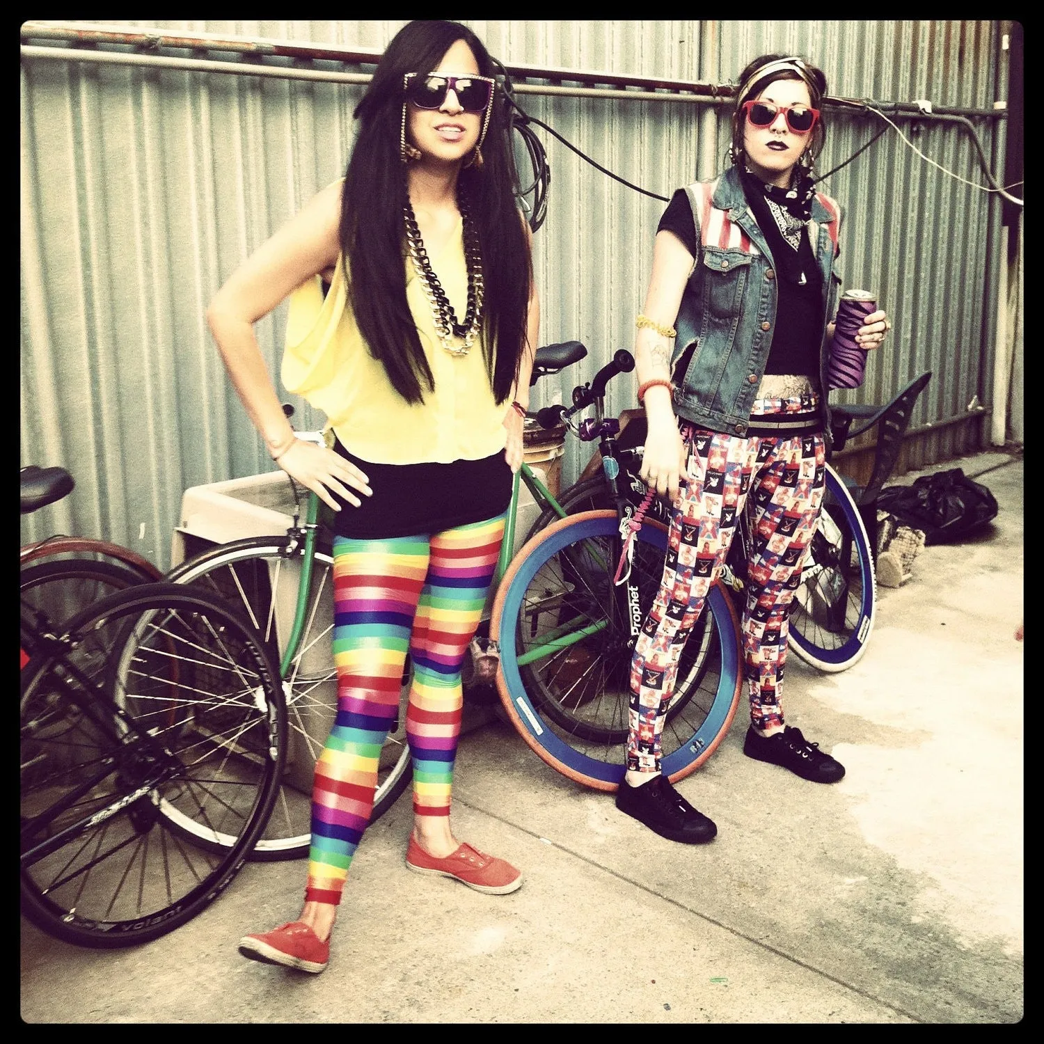 Rainbow Brite Leggings (S-M-L)