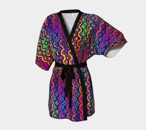 Rainbow Healing Kimono Robe