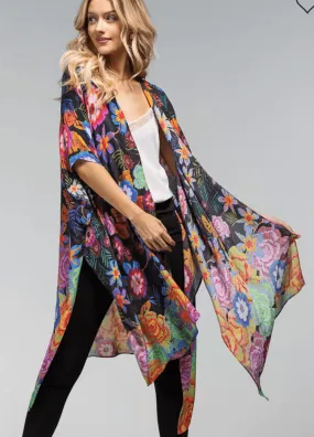 Ruggine Vineyard Floral Kimono - One Size